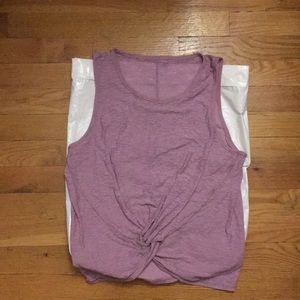 Lulu lemon crop workout tank
